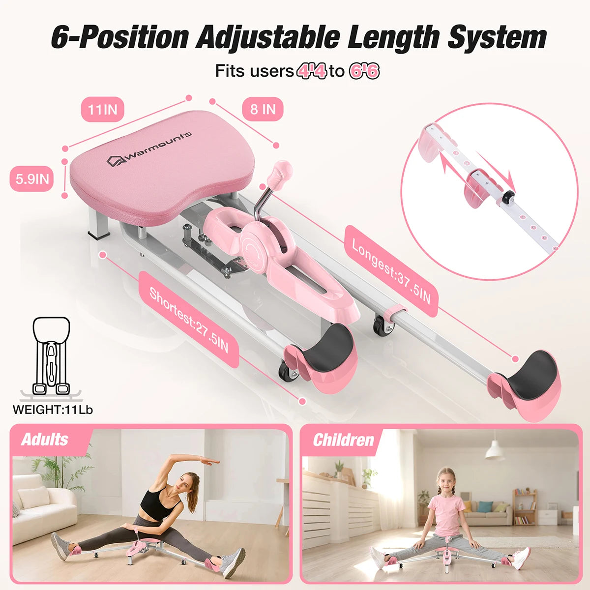 Leg Stretcher Training Machine for Flexibility and Yoga Stretching