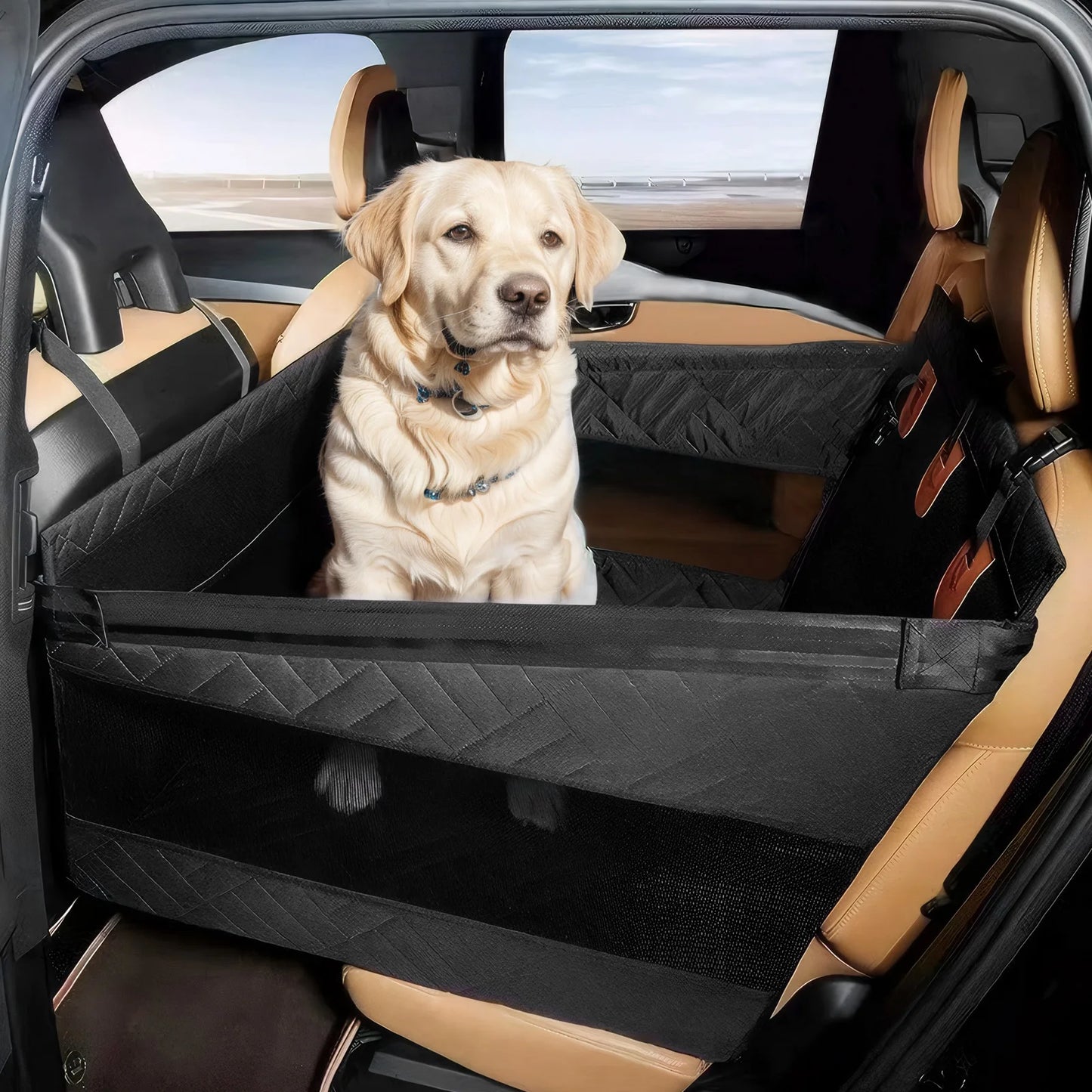 VKTECH Dog Car Seat Cover Nonslip Waterproof Protector For Dogs