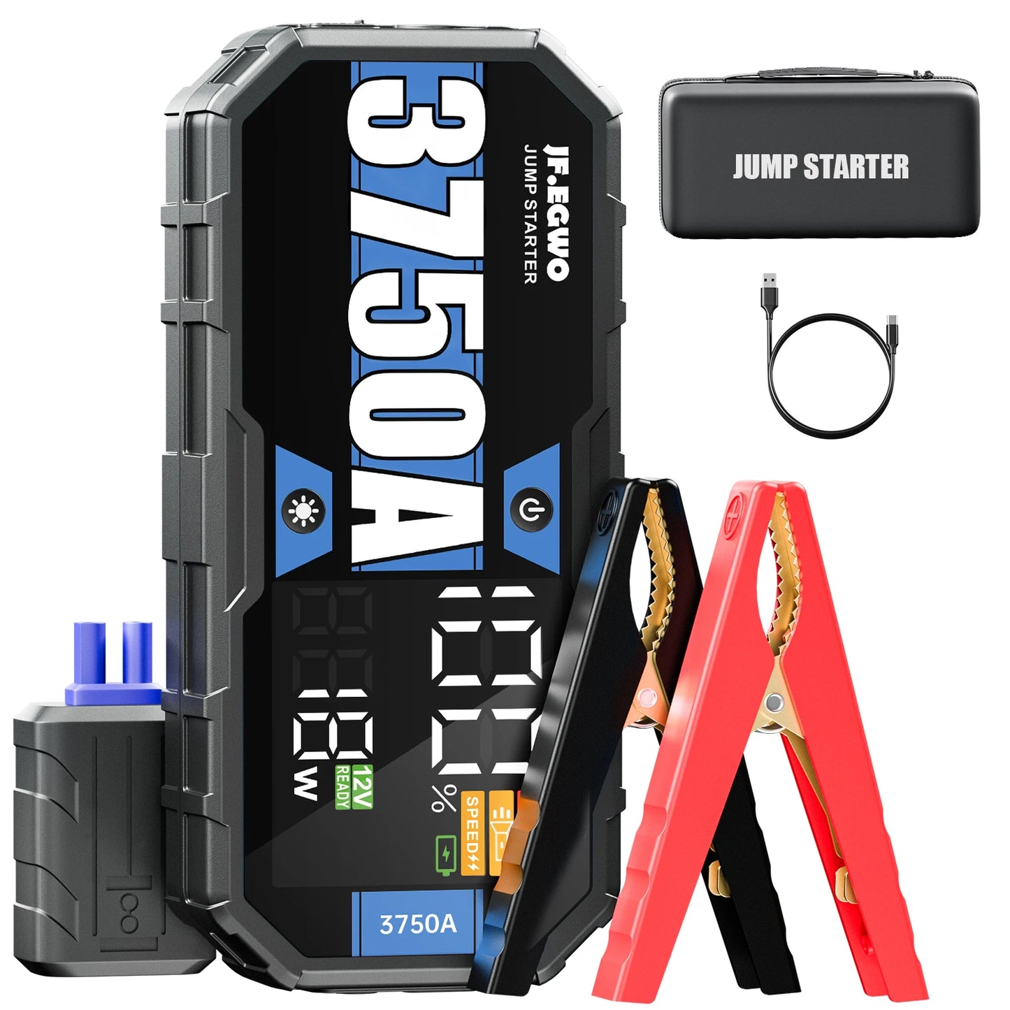 AdoreTrip 6250A Car Jump Starter Portable 12V Power Bank