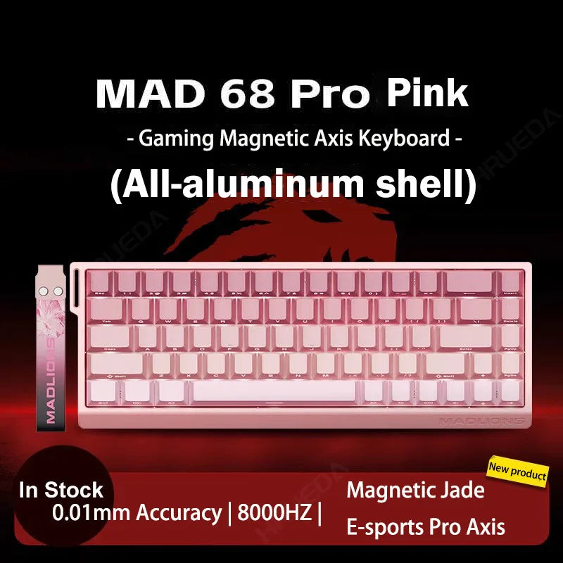 HRUEDA Mad60HE Mechanical Keyboard With Magnetic Switch Wired