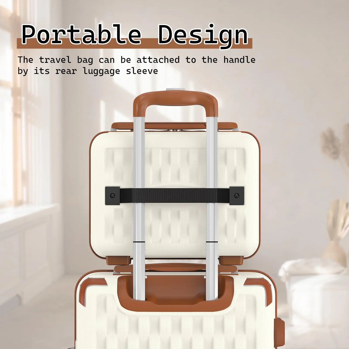 JoywayCN Melalenia 7-Piece Luggage Set Hard Shell TSA Lock