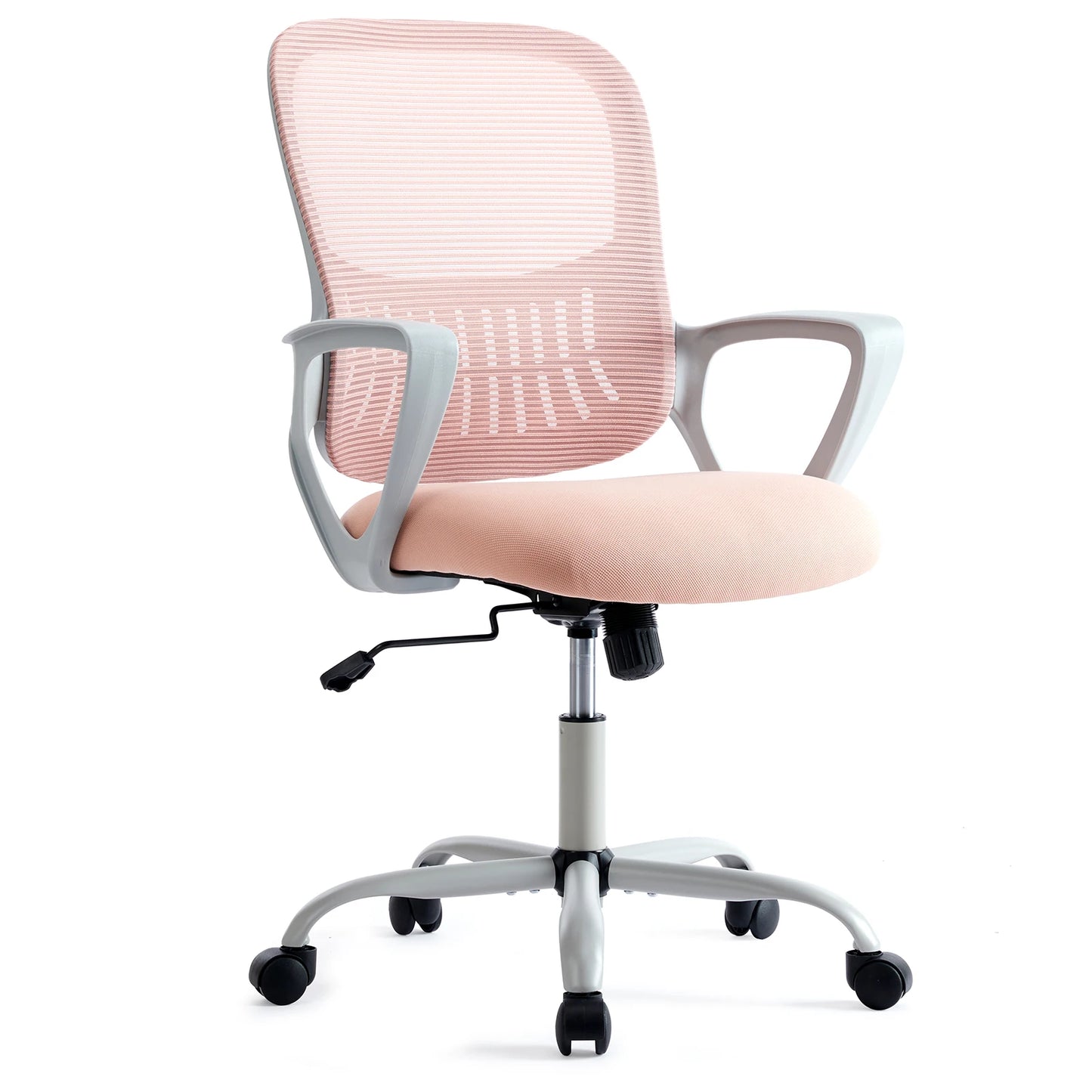 JHK Ergonomic Mesh Backrest Chair With Adjustable Height And Rolling Wheels