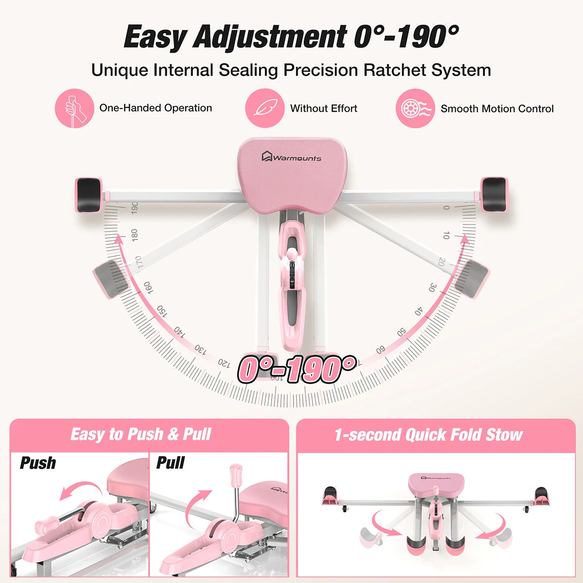 Leg Stretcher Training Machine for Flexibility and Yoga Stretching