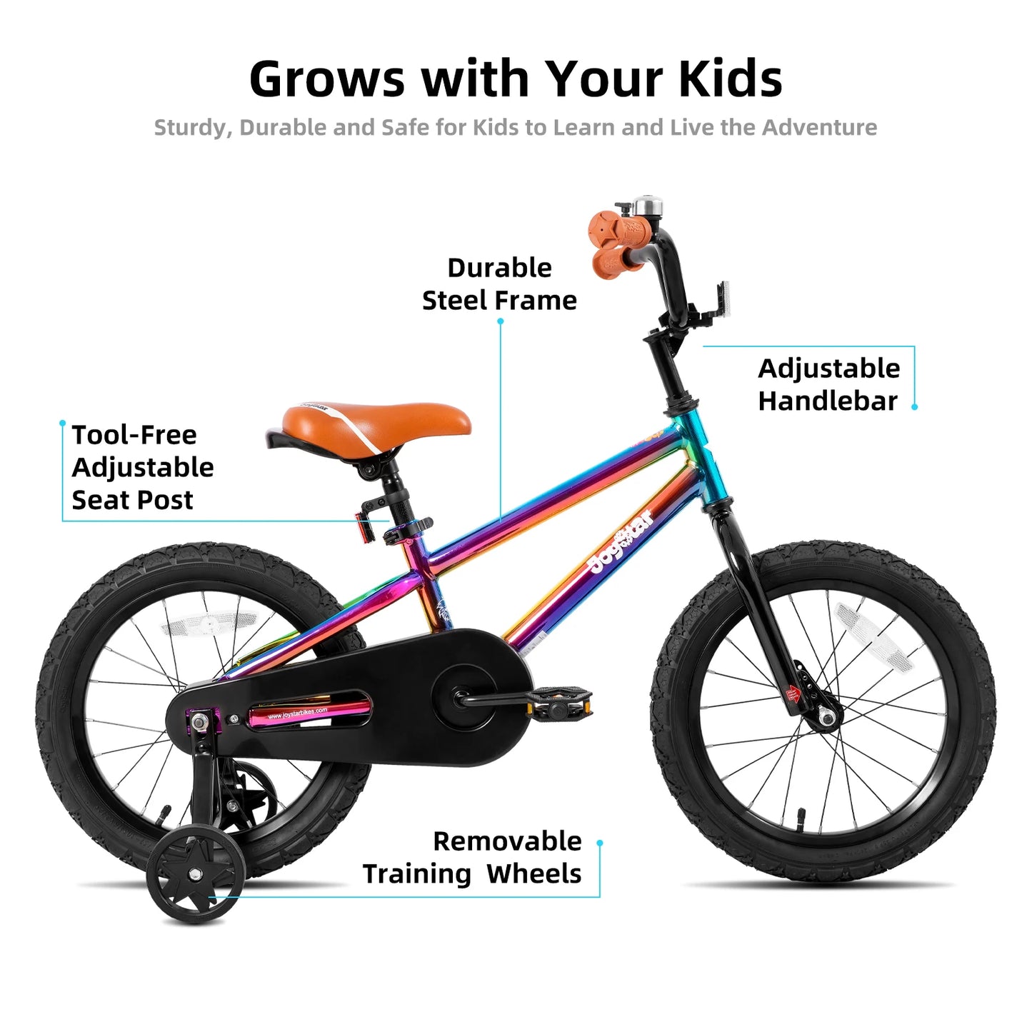 JOYSTAR Kids Bike for Boys and Girls Ages 2-9