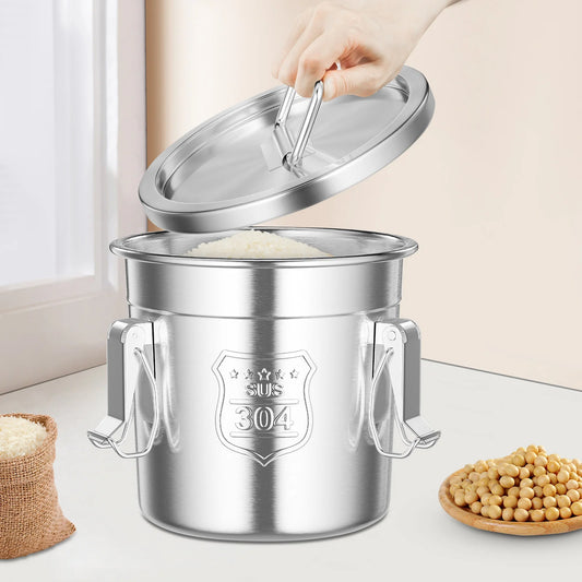 Stainless Steel Grain Canister Airtight Storage Container