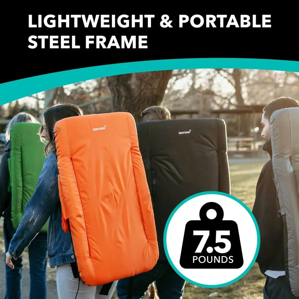 Foldable Stadium Seats With Back Support Waterproof Bleacher Chairs