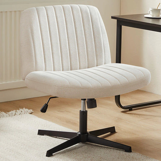 JHK Cross Legged Office Rocking Chair For Home Office