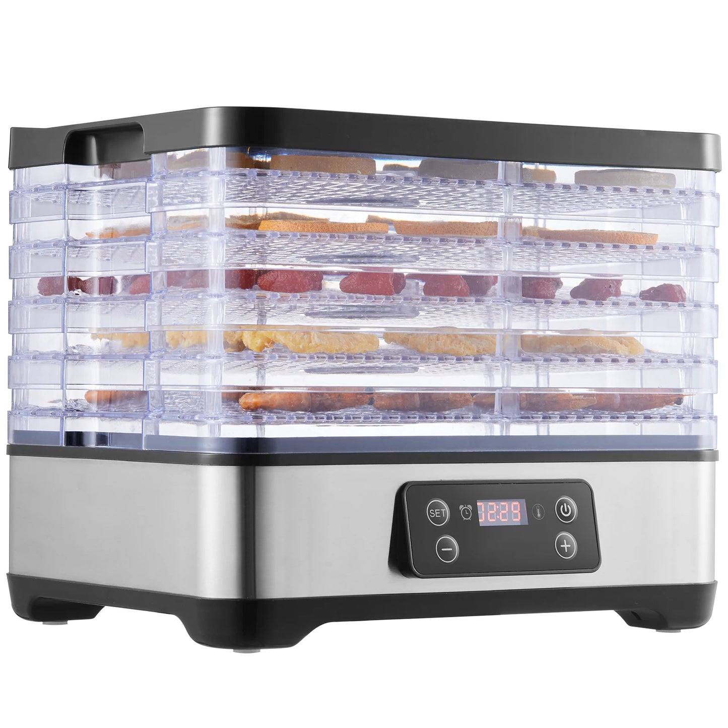 VEVOR 5 Tray Food Dehydrator With Digital Timer
