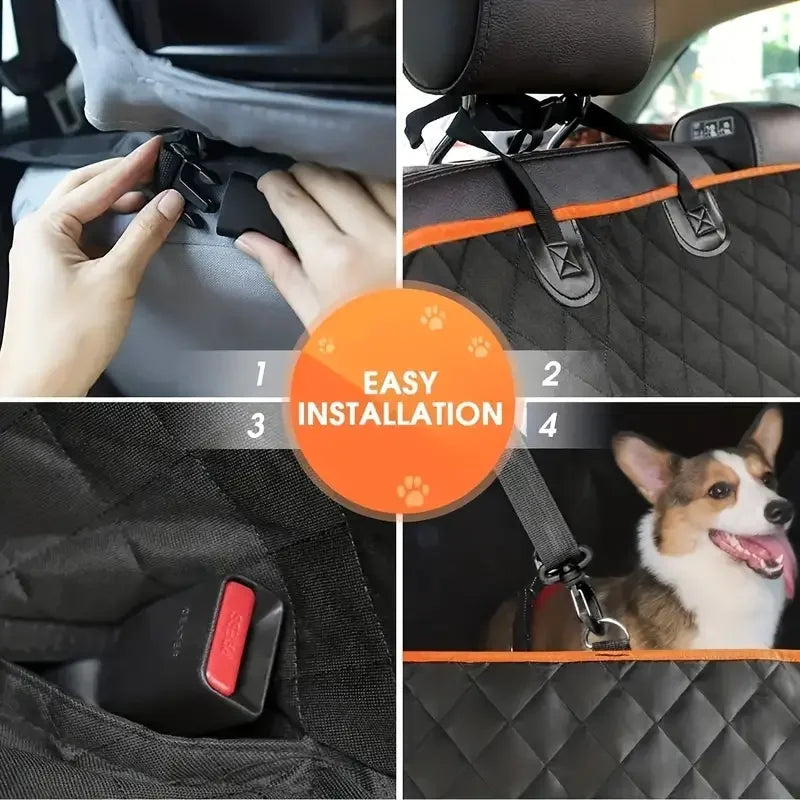 Dog Car Seat Cover Waterproof Hammock Nonslip For Cars And Trucks