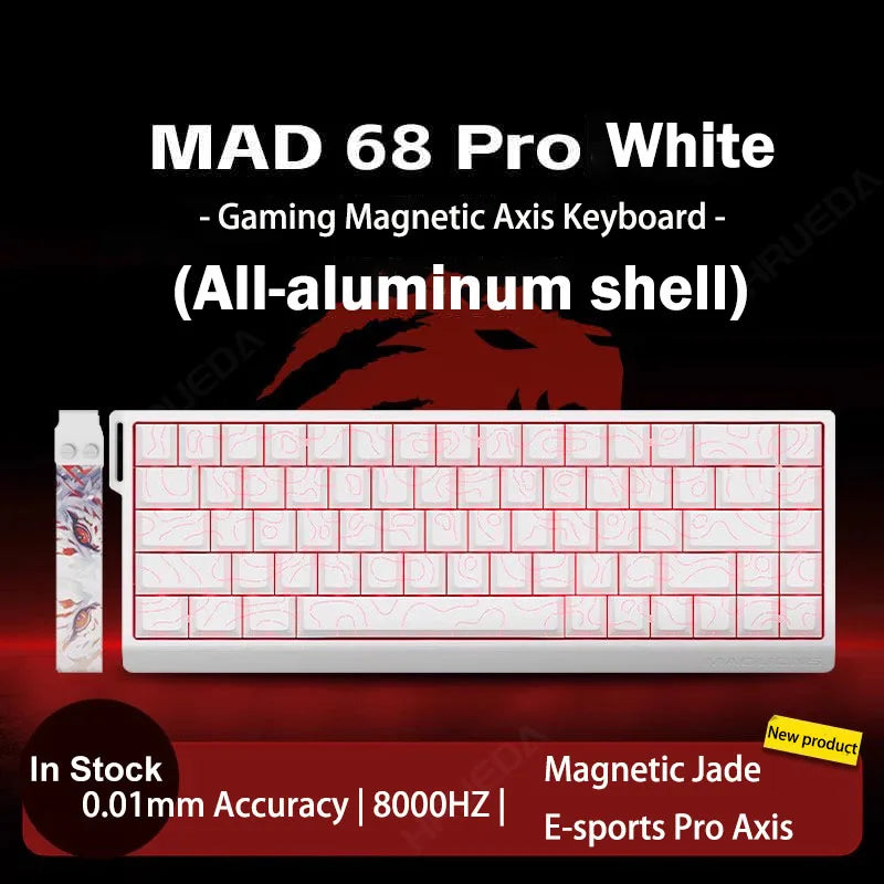 HRUEDA Mad60HE Mechanical Keyboard With Magnetic Switch Wired