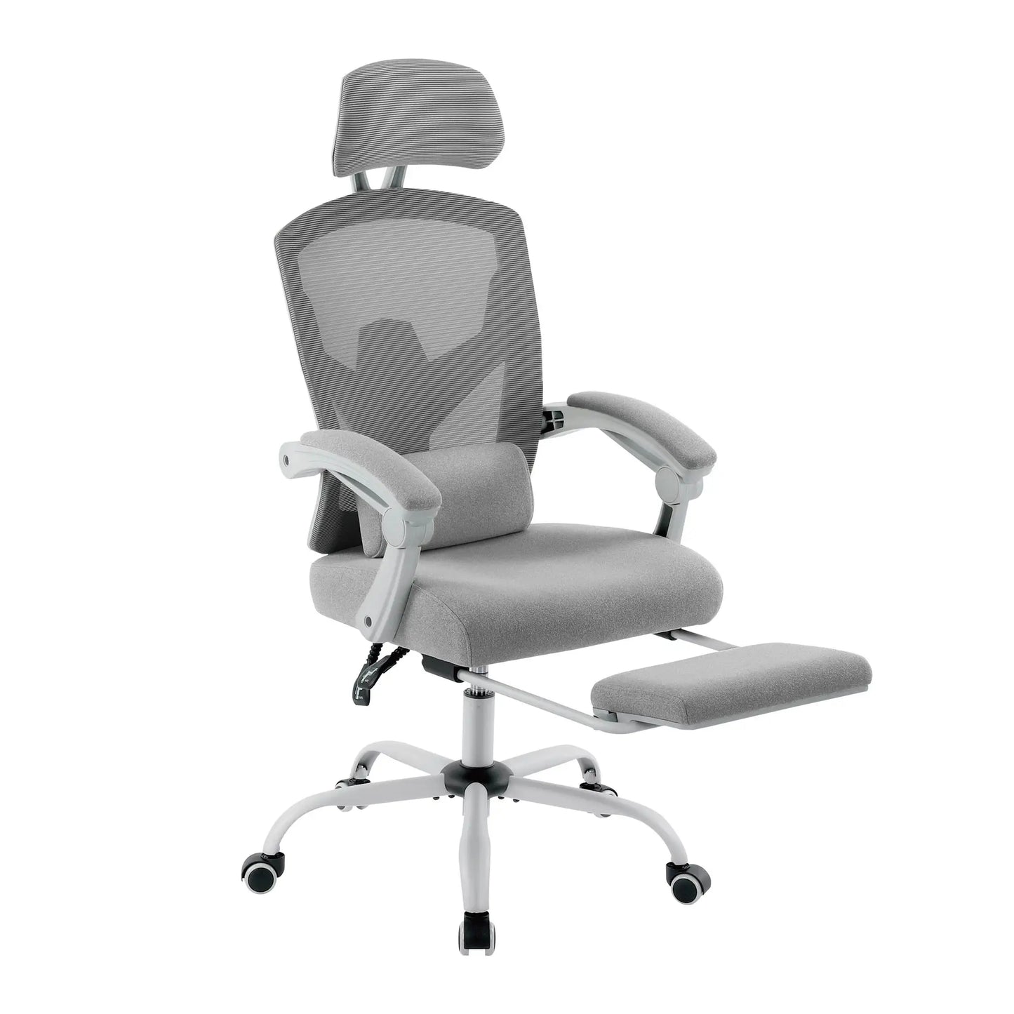 JHK Ergonomic Reclining Mesh Gaming Chair with Lumbar Support