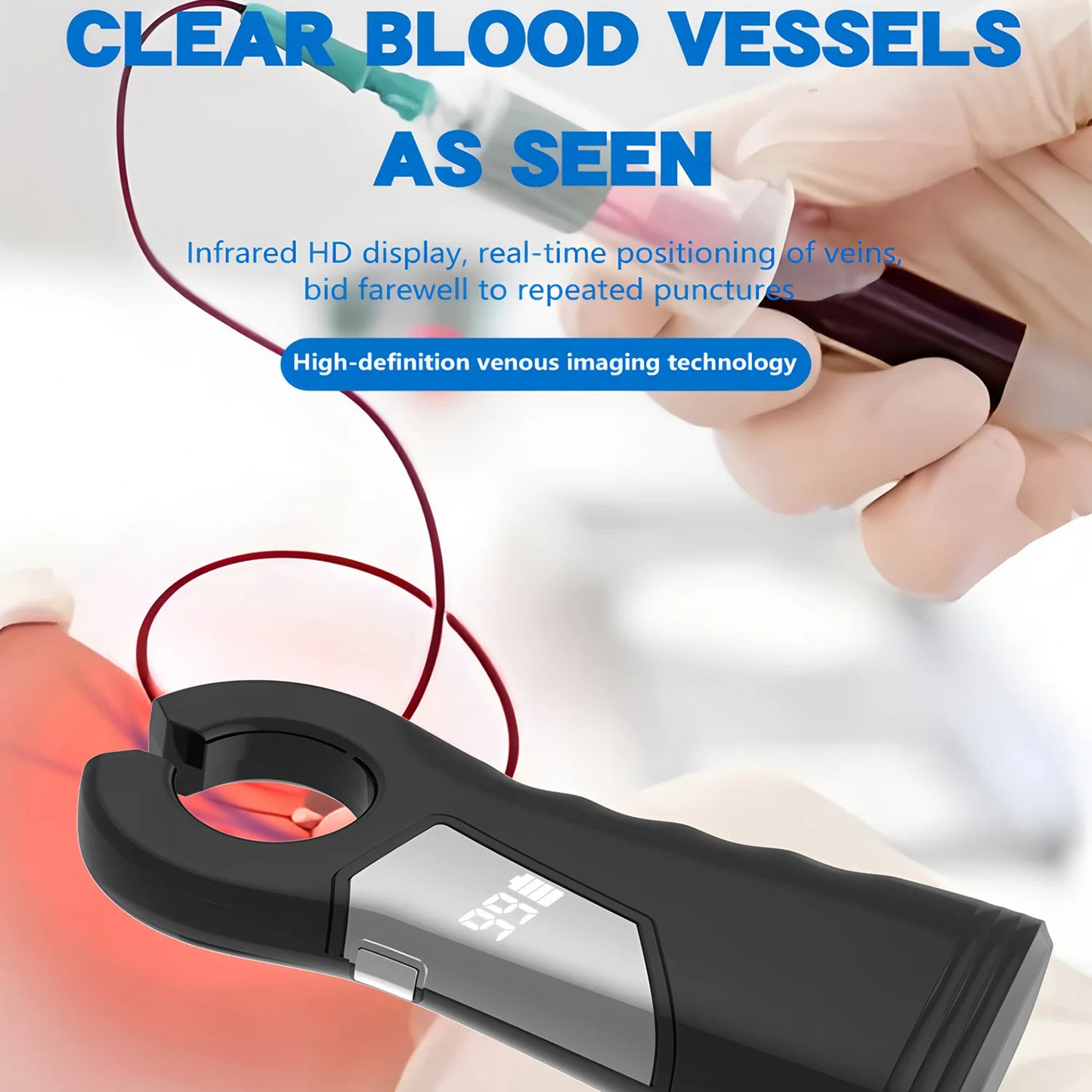 ALIWUZN Portable Medical Infrared Vein Finder For IV Access