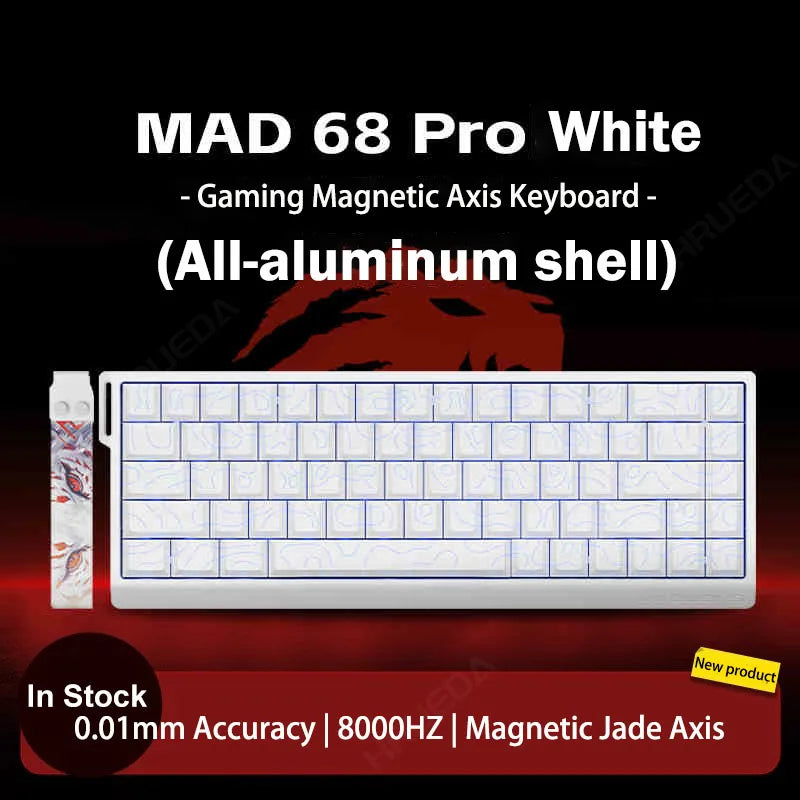 HRUEDA Mad60HE Mechanical Keyboard With Magnetic Switch Wired