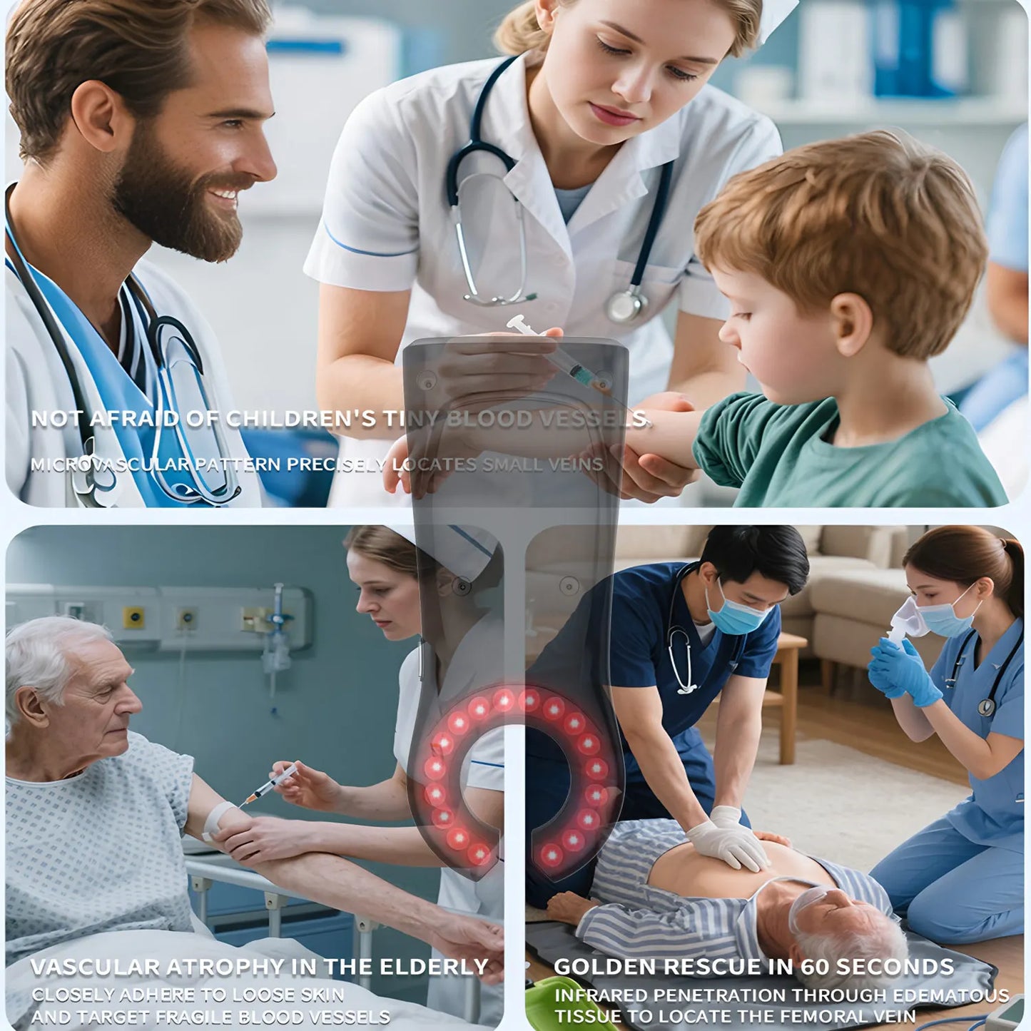 ALIWUZN Portable Medical Infrared Vein Finder For IV Access