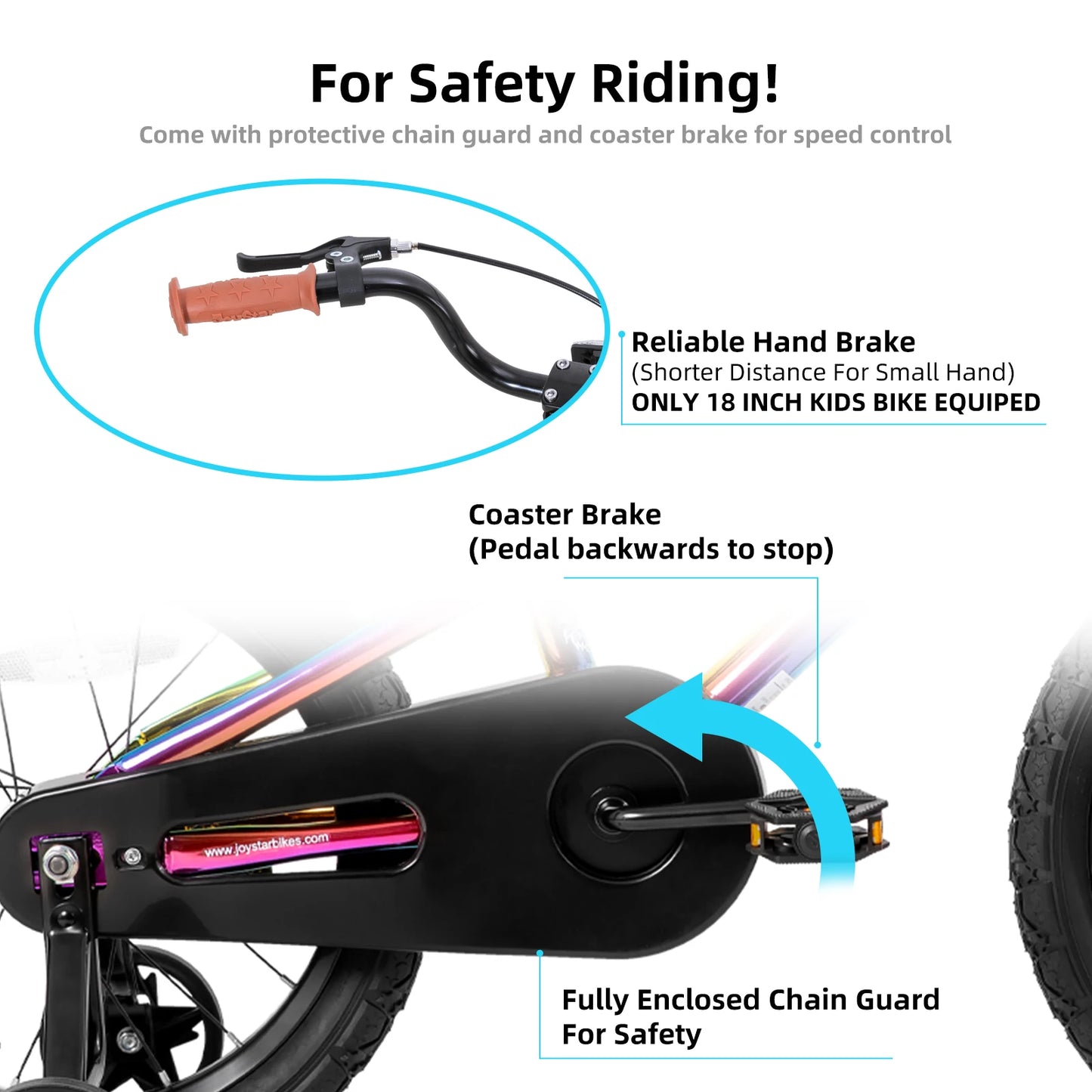 JOYSTAR Kids Bike for Boys and Girls Ages 2-9