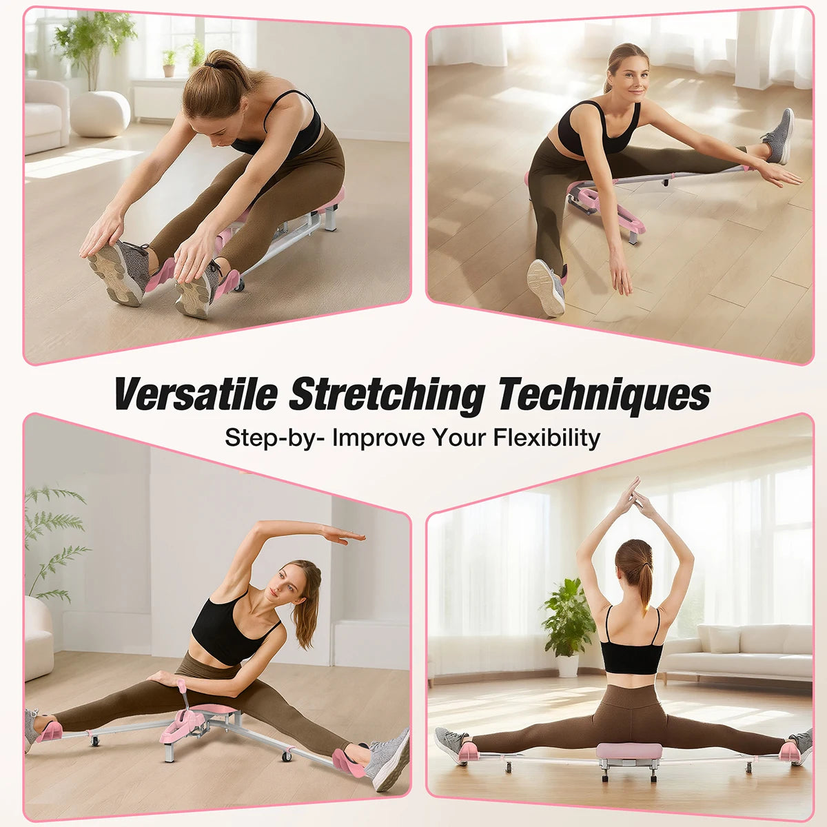 Leg Stretcher Training Machine for Flexibility and Yoga Stretching